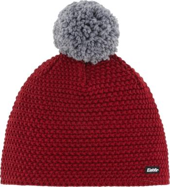 Eisbär Jamie Pompon Beanie Burgundy/Grey UNI Lyžiarska čiapka