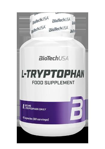 L-Tryptophan - Biotech USA 60 kaps.