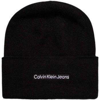 Calvin Klein Jeans  INST EMBRO BEANIE K50K512452  Čiapky Čierna