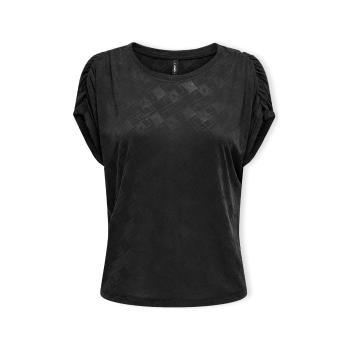 Only  Top Free Life S/S - Black  Blúzka Čierna