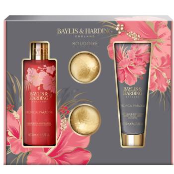 Baylis & Harding Boudoire Tropical Paradise darčeková sada na telo Banana, Peach & Orange Blossom