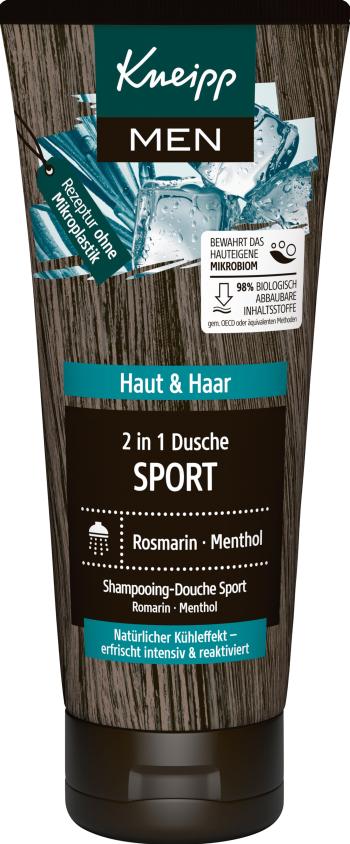 Kneipp Sprchový gél pre mužov na telo a vlasy Sport (Shower Gel) 200 ml