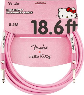 Fender Hello Kitty Instrument 18ft / 5‚49 m Rovný - Rovný Nástrojový kábel