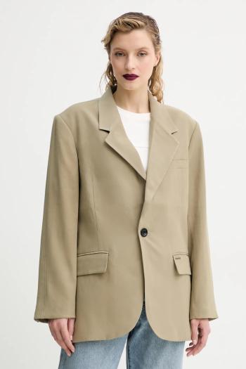 Sako G-Star zelená farba, oversize, jednofarebné, D23509-D522