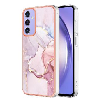 IMD MARBLE Ochranný kryt pre Samsung Galaxy A15 / A15 5G ROSE GOLD