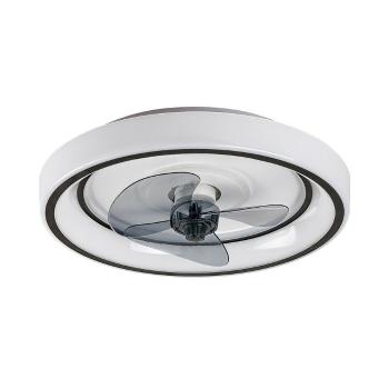 Rabalux 71009 stropný ventilátor s LED svetlom Horacio, čierna