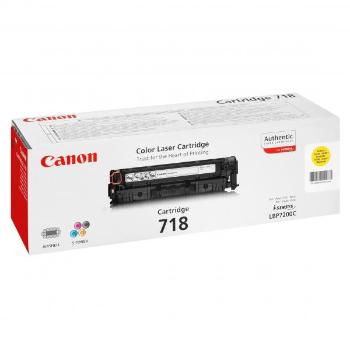 Canon CRG-718 žltý (yellow) originálny toner