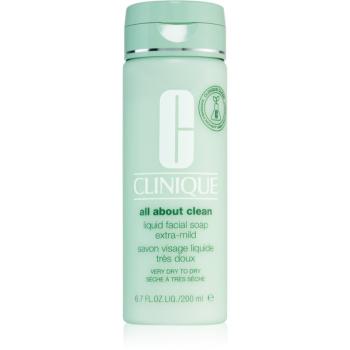 Clinique Liquid Facial Soap Extra-Mild tekuté mydlo pre suchú až veľmi suchú pleť 200 ml