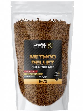 Feederbait method pellet 2 mm 800 g - r72- broskyňa/ananas