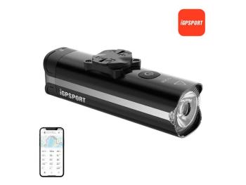 Svietidlo na bicykel predný iGPSPORT VS1200 Bluetooth