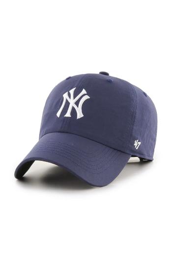 Šiltovka 47 brand MLB New York Yankees tmavomodrá farba, jednofarebná, B-BRRRC17BBU-NYA