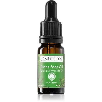 Antipodes Divine Face Oil Rosehip & Avocado Oil ochranné sérum proti prvým známkam starnutia pleti 10 ml