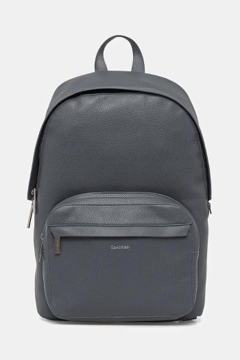 Ruksak Calvin Klein pánsky, šedá farba, veľký, jednofarebný, K50K513049