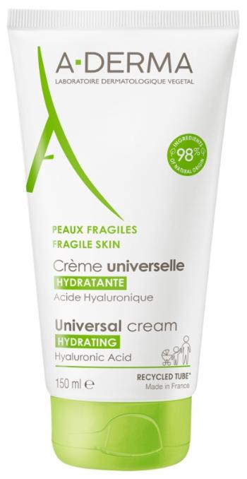 A-DERMA Hydratačný krém s kyselinou hyalurónovou (Hydrating Universal Cream) 150 ml