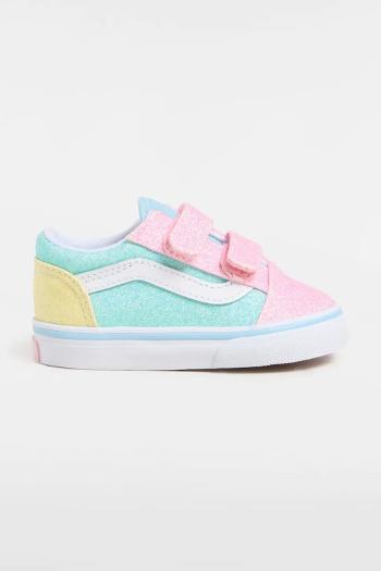 Tenisky Vans Old Skool V tyrkysová farba, VN000CS6ZQP1