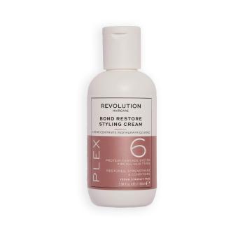 Revolution Haircare Bezoplachová regeneračná starostlivosť pre suché a poškodené vlasy Plex 6 (Bond Restore Styling Cream) 100 ml