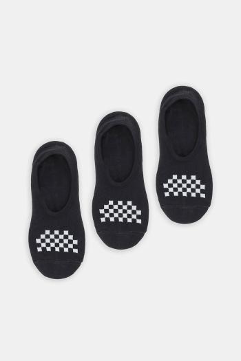 Ponožky Vans 3-pak čierna farba, VN000QCAY281