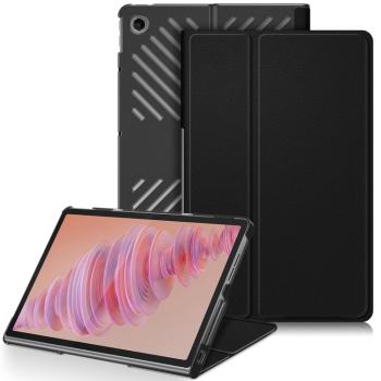 LEATHER Zaklápací kryt pre Lenovo Tab Plus 11.5 čierny