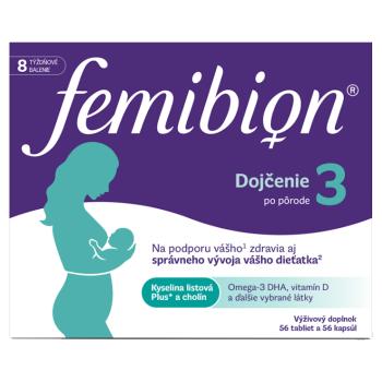 FEMIBION 3 Dojčenie 56 tabliet + 56 kapsúl