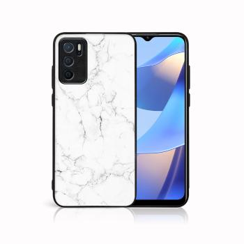 MY ART Ochranný obal  Oppo A16 / A16s WHITE MARBLE (144)