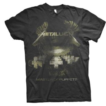 Metallica tričko Master of Puppets Distressed  one_size