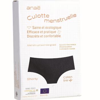 ANAÉ BY ECODIS Menštruačné nohavičky na strednú menštruáciu čierne L