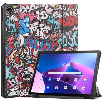 ART Zaklápací obal pre Lenovo Tab M10 Plus 3. generácia GRAFFITI