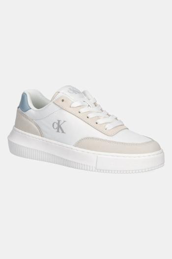 Tenisky Calvin Klein Jeans CHUNKY CUPSOLE LOW MIX IN biela farba, YW0YW01768