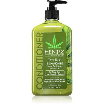 HEMPZ Tea Tree & Chamomile hydratačný kondicionér na vlasy 500 ml