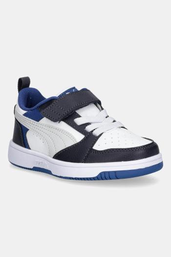 Detské tenisky Puma Rebound V6 Lo AC+ PS čierna farba, 397419