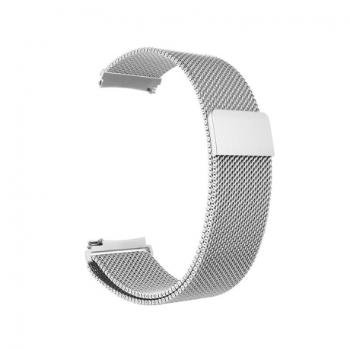 Bstrap Milanese remienok na Samsung Galaxy Watch 4 / 5 / 5 Pro / 6, silver (SSG016C02)