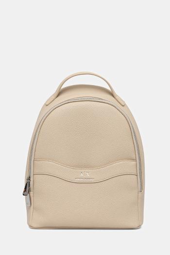 Ruksak Armani Exchange dámsky, béžová farba, malý, jednofarebné, XW000924 AF13676