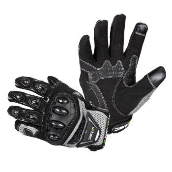 Moto rukavice W-TEC Upgear černo-šedá XXL