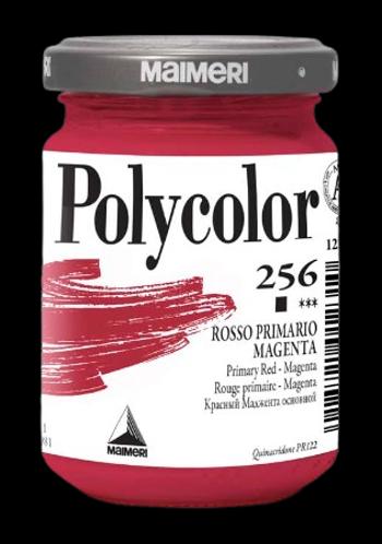 MAIMERI POLYCOLOR - Jemné vinylové farby 256 - primary red-magneta, 140 ml