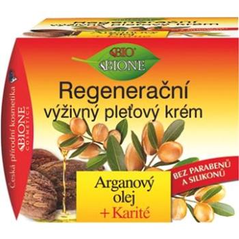 BIONE COSMETICS Bio Arganový olej a Karité Regeneračný výživný pleťový krém 51 ml (8595061608316)