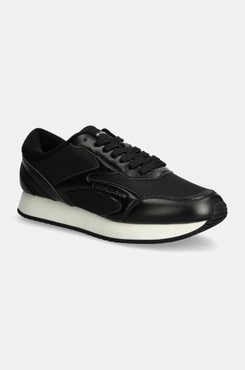 Tenisky Calvin Klein Jeans RETRO RUNNER MULTILAYER čierna farba, YM0YM01117