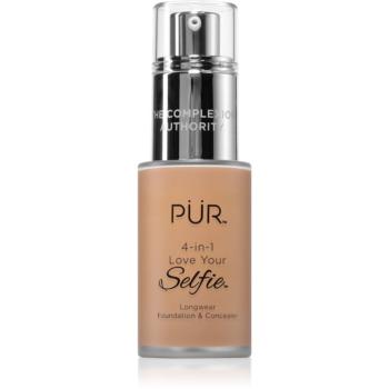 PÜR Cosmetics 4-in-1 Love Your Selfie make-up a korektor 2 v 1 odtieň TP2 30 ml