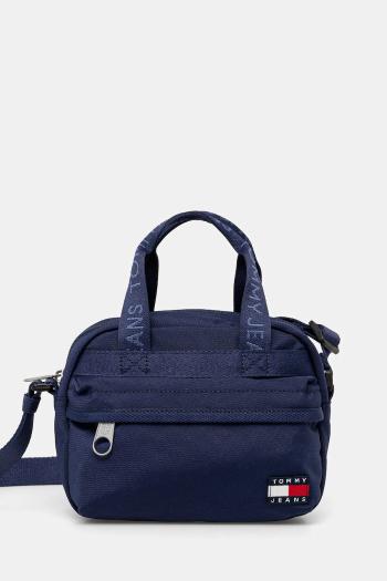 Kabelka Tommy Jeans tmavomodrá farba, AW0AW16957