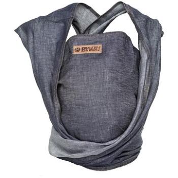 ByKay, šatka WOVEN WRAP DeLuxe Dark Jeans (veľ. 7) (K60017)