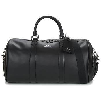 Polo Ralph Lauren  DUFFLE DUFFLE SMOOTH LEATHER  Cestovné tašky Čierna