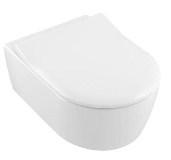 Wc so sedátkom softclose Villeroy & Boch Avento zadný odpad GLACERAAVWC006