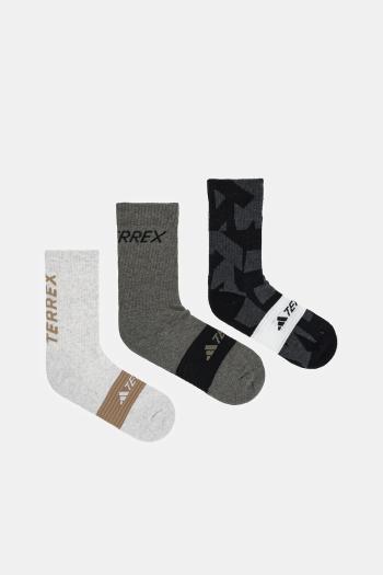 Ponožky adidas TERREX Multi 3-pak čierna farba, JX1094