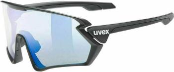 UVEX Sportstyle 231 V Black Mat/Variomatic Litemirror Blue Cyklistické okuliare