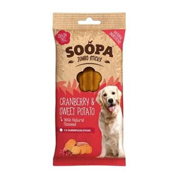 Soopa Dentálne tyčinky s brusnicami a batátmi 170 g (5060289921026)