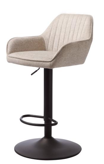 Barová stolička Unique Furniture NOLAN béžová látka 50830000