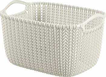 CURVER Košík KNIT 8l | krémová