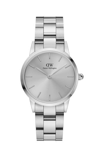 Hodinky Daniel Wellington Iconic Link Unitone 28 dámske, strieborná farba