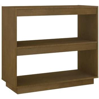 Shumee medovo hnedá 80 × 35 × 71 cm masívna borovica, 810882