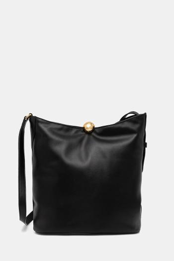 Kožená kabelka Furla čierna farba, WB01691.BX3168.O6000