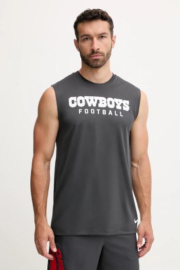 Top Nike Dallas Cowboys šedá farba, 01B3-06F-7RD-0LJ